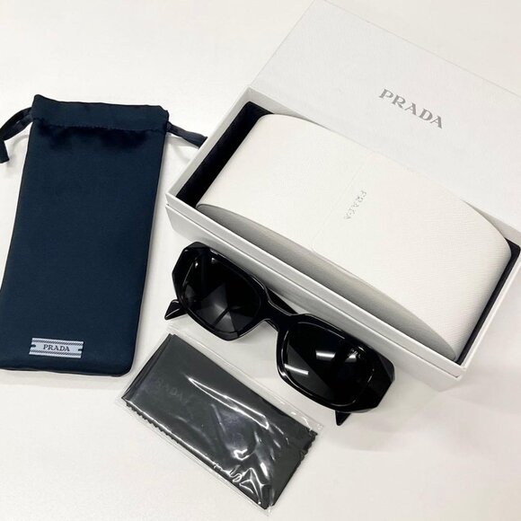 Prada Sunglasses Logo Eyewear Black main image 4